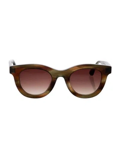 Pre-owned Thierry Lasry Cat-eye Gradient Sunglasses In Brown