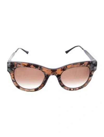 Pre-owned Thierry Lasry Cat-eye Gradient Sunglasses In Brown