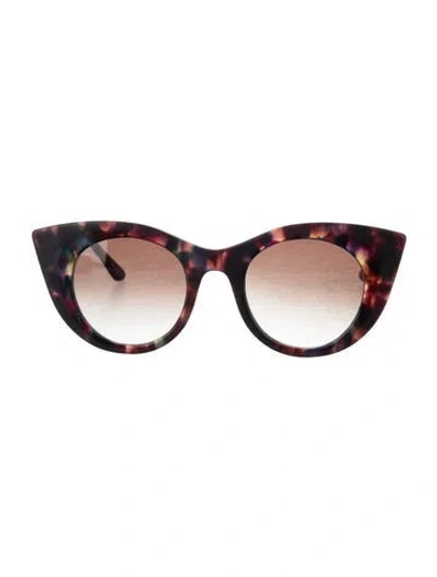 Pre-owned Thierry Lasry Cat-eye Gradient Sunglasses In Brown