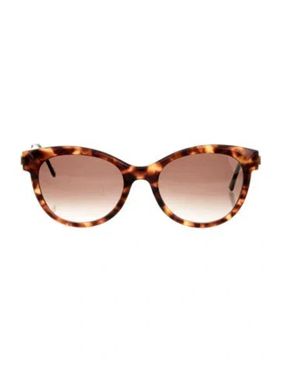 Pre-owned Thierry Lasry Cat-eye Gradient Sunglasses In Brown