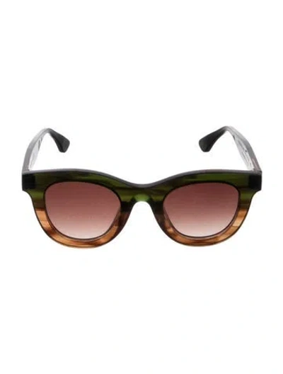 Pre-owned Thierry Lasry Cat-eye Gradient Sunglasses In Brown