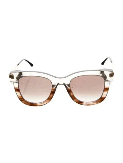 Pre-owned Thierry Lasry Cat-eye Gradient Sunglasses In Multi