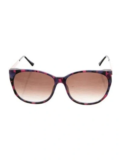 Pre-owned Thierry Lasry Cat-eye Gradient Sunglasses In Purple