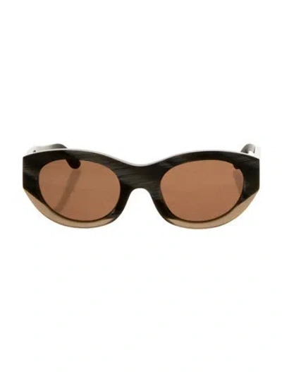 Pre-owned Thierry Lasry Cat-eye Tinted Sunglasses In Multi