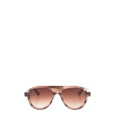 Thierry Lasry Clandesty Pilot-frame Sunglasses In Pink