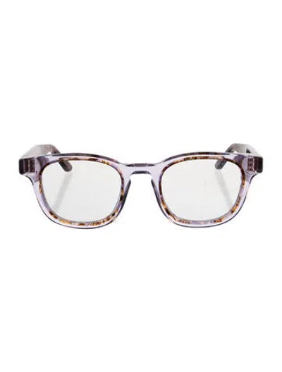 Pre-owned Thierry Lasry Clumsy Square Eyeglasses In Brown