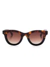 Thierry Lasry Consistency Sunglasses In 褐色