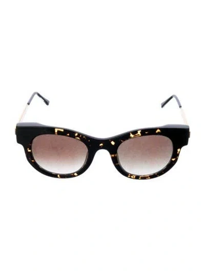 Pre-owned Thierry Lasry Dirty Mindy Cat-eye Sunglasses In Brown