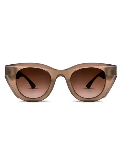 Thierry Lasry Dismissy Cat-eye Sunglasses In Brown