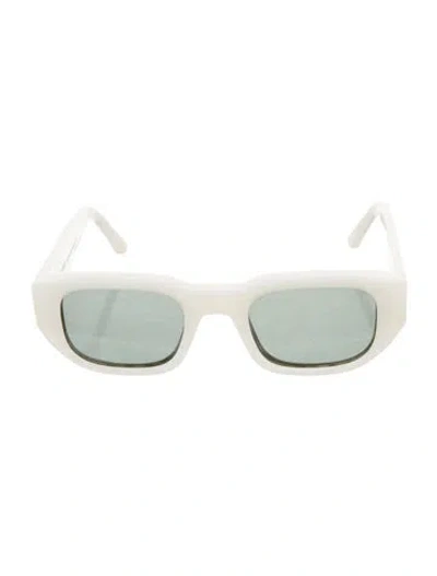 Pre-owned Thierry Lasry Flavory Square Sunglasses In Neutral
