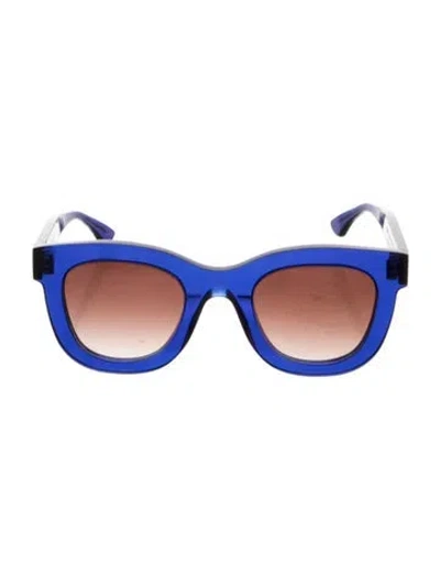 Pre-owned Thierry Lasry Gambly Cat-eye Sunglasses In Blue