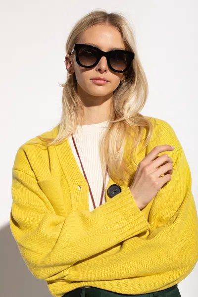 Thierry Lasry ‘gambly' Sunglasses In Black