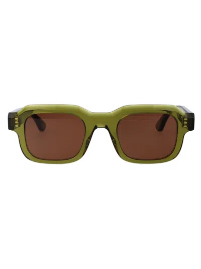 Thierry Lasry Green Acetate Sunglasses