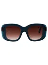 Thierry Lasry Green Acetate Sunglasses In Blue