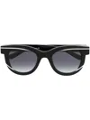 Thierry Lasry Icecreamy Cat-eye Sunglasses In Schwarz