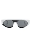 Thierry Lasry Kanibaly Sunglasses In White
