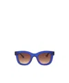 Thierry Lasry Logo Sunglasses In Blue