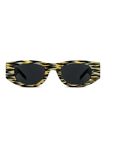 Thierry Lasry Mastermindy Sunglasses In Yellow