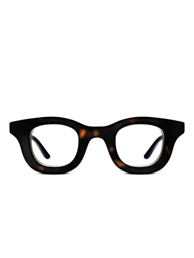 Thierry Lasry Moody Geometric Frame Glasses In Black