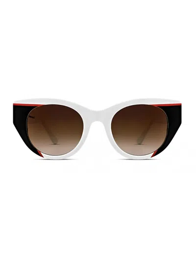Thierry Lasry Murdery Sunglasses In Brown