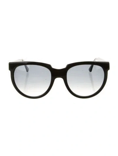 Pre-owned Thierry Lasry Oversize Gradient Sunglasses In Black