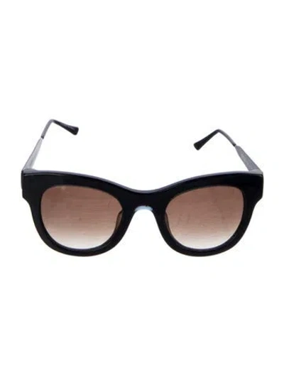 Pre-owned Thierry Lasry Oversize Gradient Sunglasses In Blue