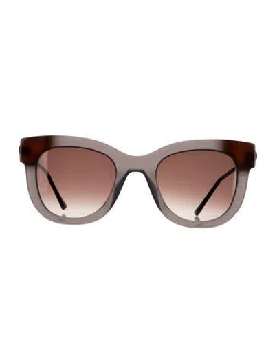 Pre-owned Thierry Lasry Oversize Gradient Sunglasses In Grey