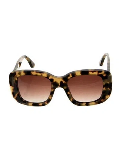 Pre-owned Thierry Lasry Oversize Gradient Sunglasses In Neutrals