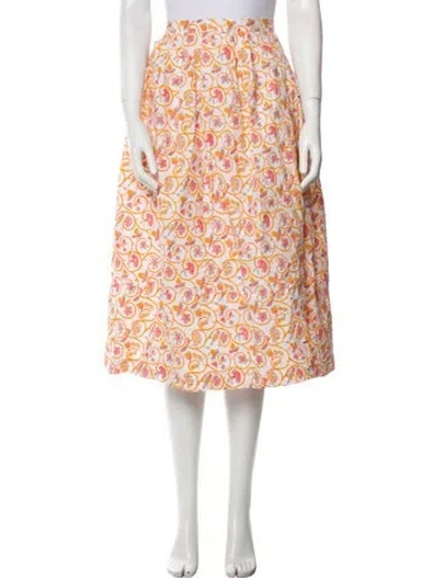 Pre-owned Thierry Lasry Printed Midi Length Skirt In Multi