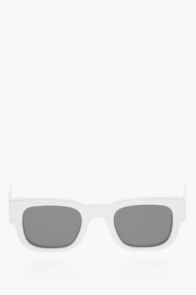 Thierry Lasry Rectangular Frame Foxxxy Sunglasses In White