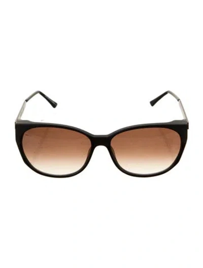 Pre-owned Thierry Lasry Round Gradient Sunglasses In Black