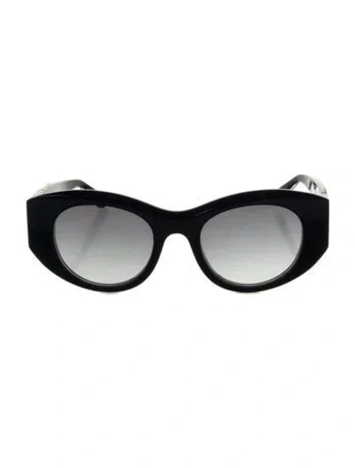 Pre-owned Thierry Lasry Round Gradient Sunglasses In Blue