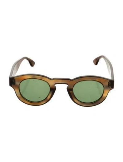Pre-owned Thierry Lasry Round Mirrored Sunglasses In Multi