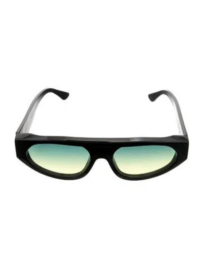 Pre-owned Thierry Lasry Shield Gradient Sunglasses In Black