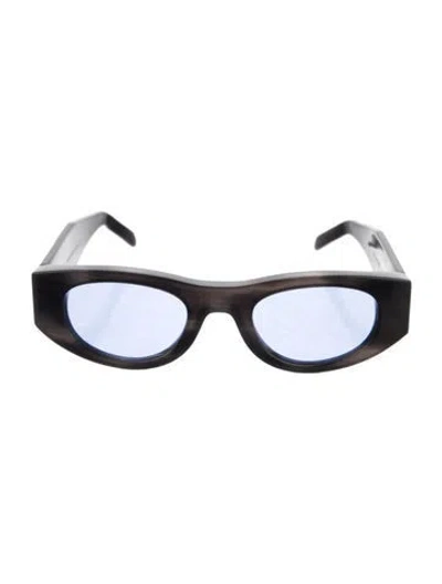 Pre-owned Thierry Lasry Shield Tinted Sunglasses In Grey
