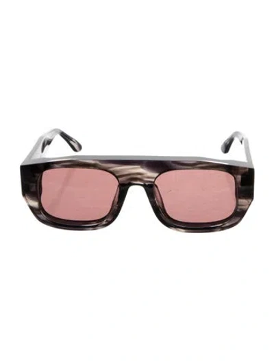 Pre-owned Thierry Lasry Shield Tinted Sunglasses In Neutral