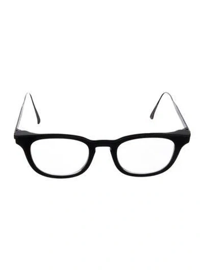 Pre-owned Thierry Lasry Square Eyeglasses In Black