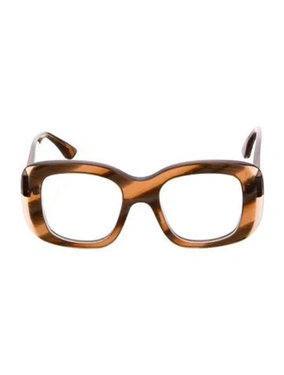 Pre-owned Thierry Lasry Square Eyeglasses In Neutral