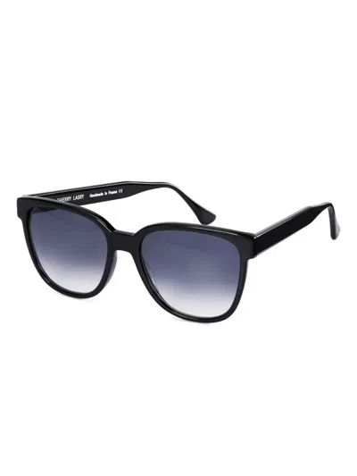 Thierry Lasry Square-frame Sunglasses In Black
