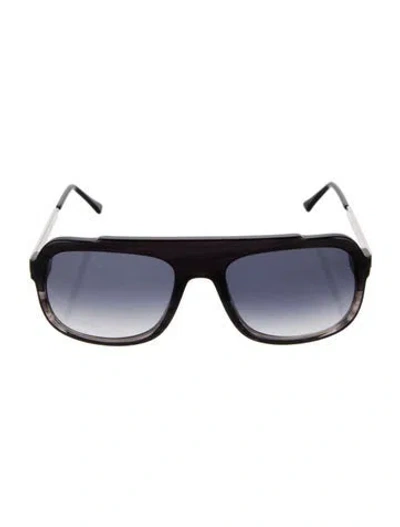 Pre-owned Thierry Lasry Square Gradient Sunglasses In Black