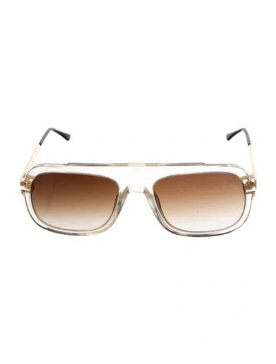 Pre-owned Thierry Lasry Square Gradient Sunglasses In Multi