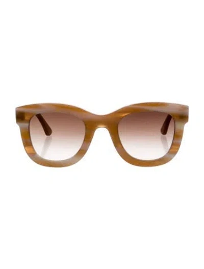 Pre-owned Thierry Lasry Square Gradient Sunglasses In Neutrals