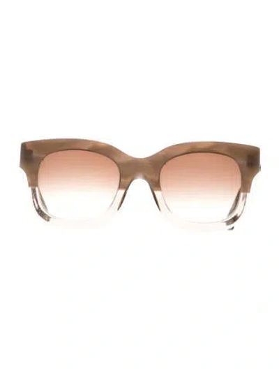Pre-owned Thierry Lasry Square Gradient Sunglasses In Neutrals