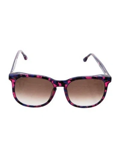 Pre-owned Thierry Lasry Square Gradient Sunglasses In Purple
