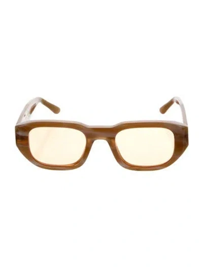 Pre-owned Thierry Lasry Square Mirrored Sunglasses In Neutral