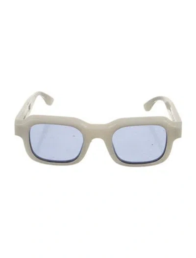 Pre-owned Thierry Lasry Square Mirrored Sunglasses In Neutral