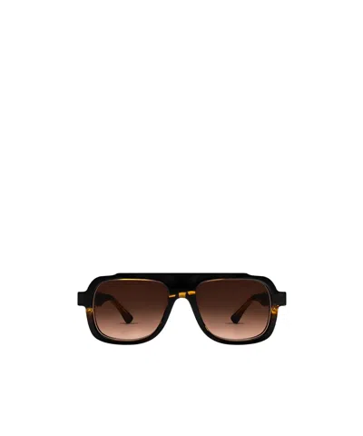 Thierry Lasry Square Sunglasses In Brown