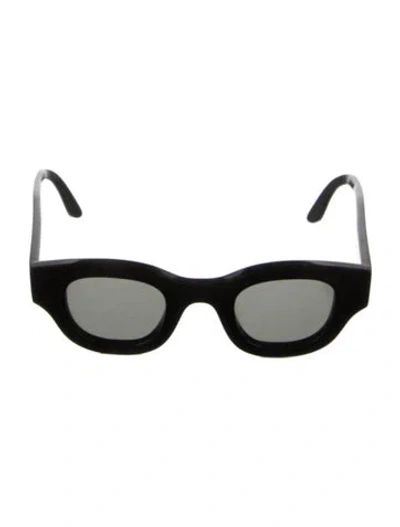 Pre-owned Thierry Lasry Square Tinted Sunglasses In Black