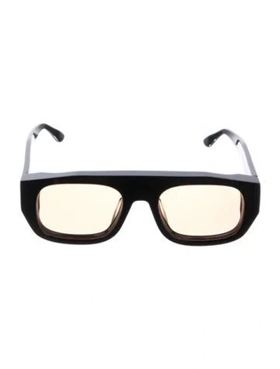 Pre-owned Thierry Lasry Square Tinted Sunglasses In Black