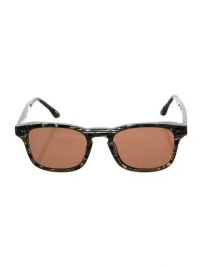 Pre-owned Thierry Lasry Square Tinted Sunglasses In Green